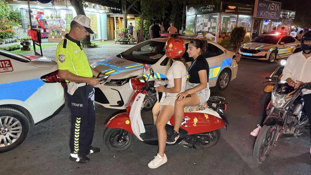 Adana'da motosiklet denetimi: 357 bin TL ceza kesildi