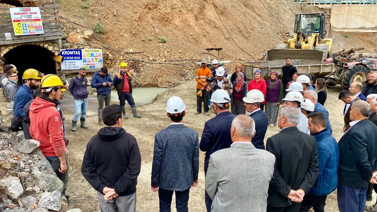 Madende mahsur kalan işçiye ulaşıldı! 