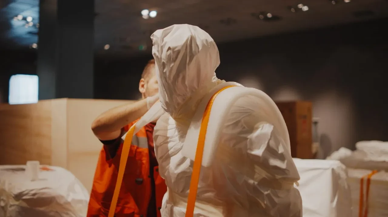 Antalya Arkeoloji Müzesi taşınıyor! Tarihi eserlerin taşınma şeklini görenler hayranlık duydu