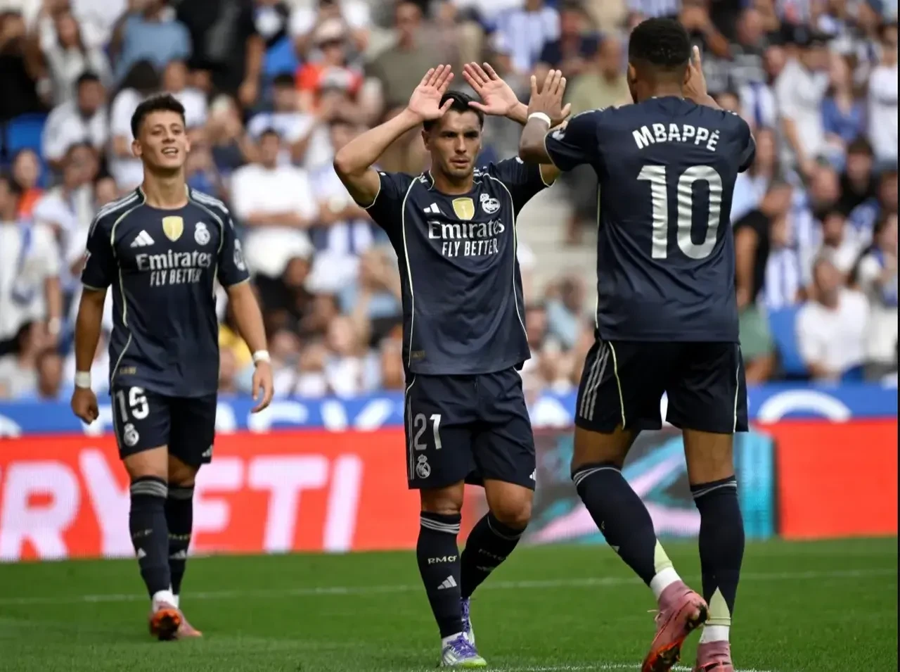 Arda Güler attı Mbappe'nin tavrı olay oldu! Herkes ona koştu