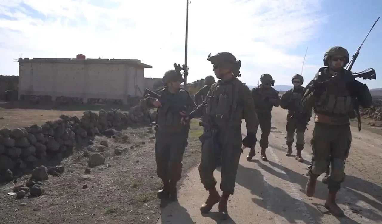 İsrail, Suriye'ye girdi! Askerler köylerde arama yaptı