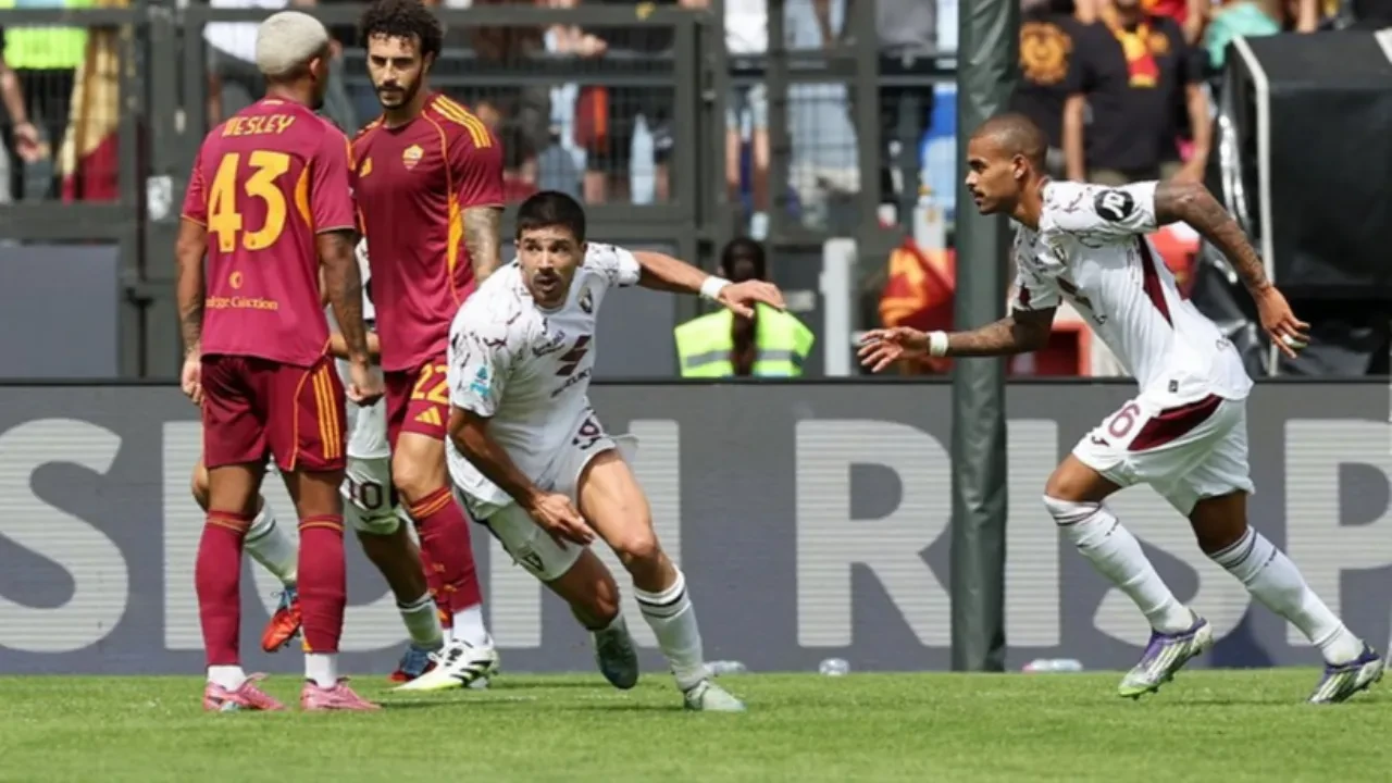 Roma Torino maç sonucu kaç kaç? Futbolseverlerin gözü bu karşılaşmada