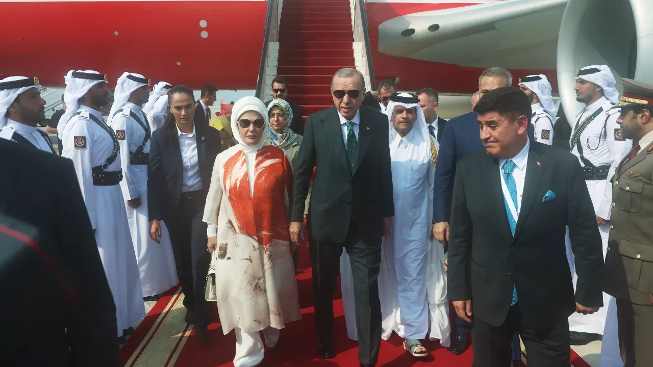 Cumhurbaşkanı Erdoğan Katar'da! İşgalci İsrail'e sert tepki