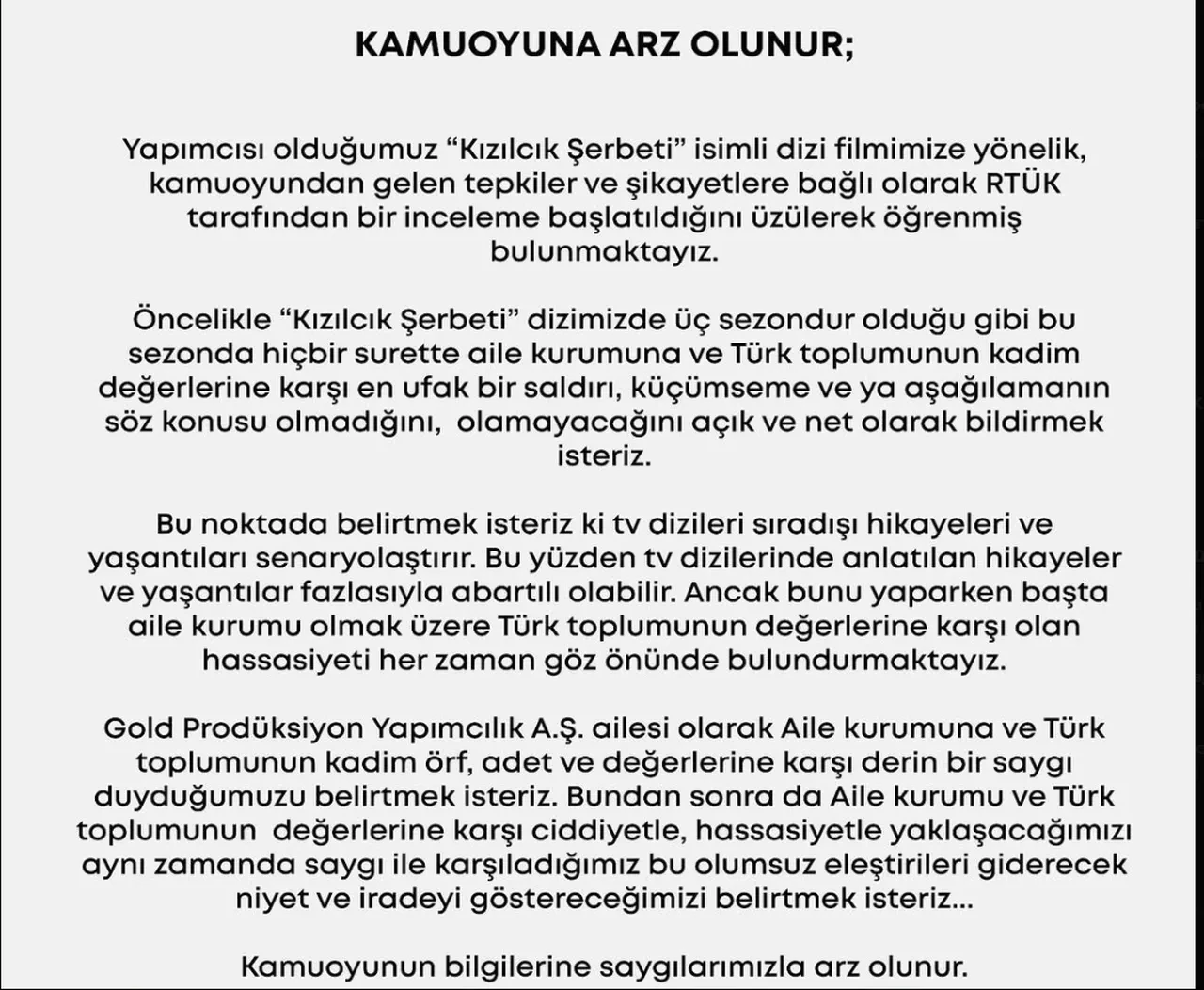 Kızılcık Şerbeti'nde tüm senaryo değişiyor! Yapımcıdan açıklama geldi