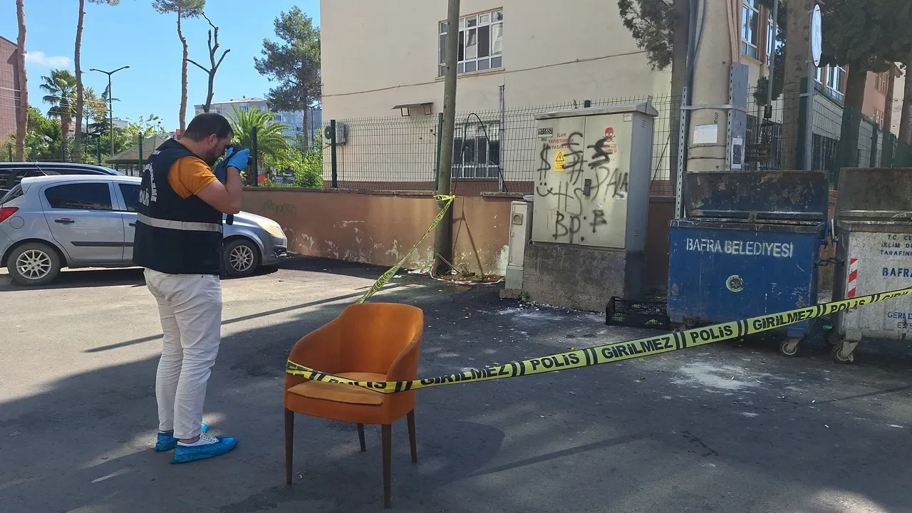 Samsun'da trajik olay! Çöp atmak isterken hayatını kaybetti