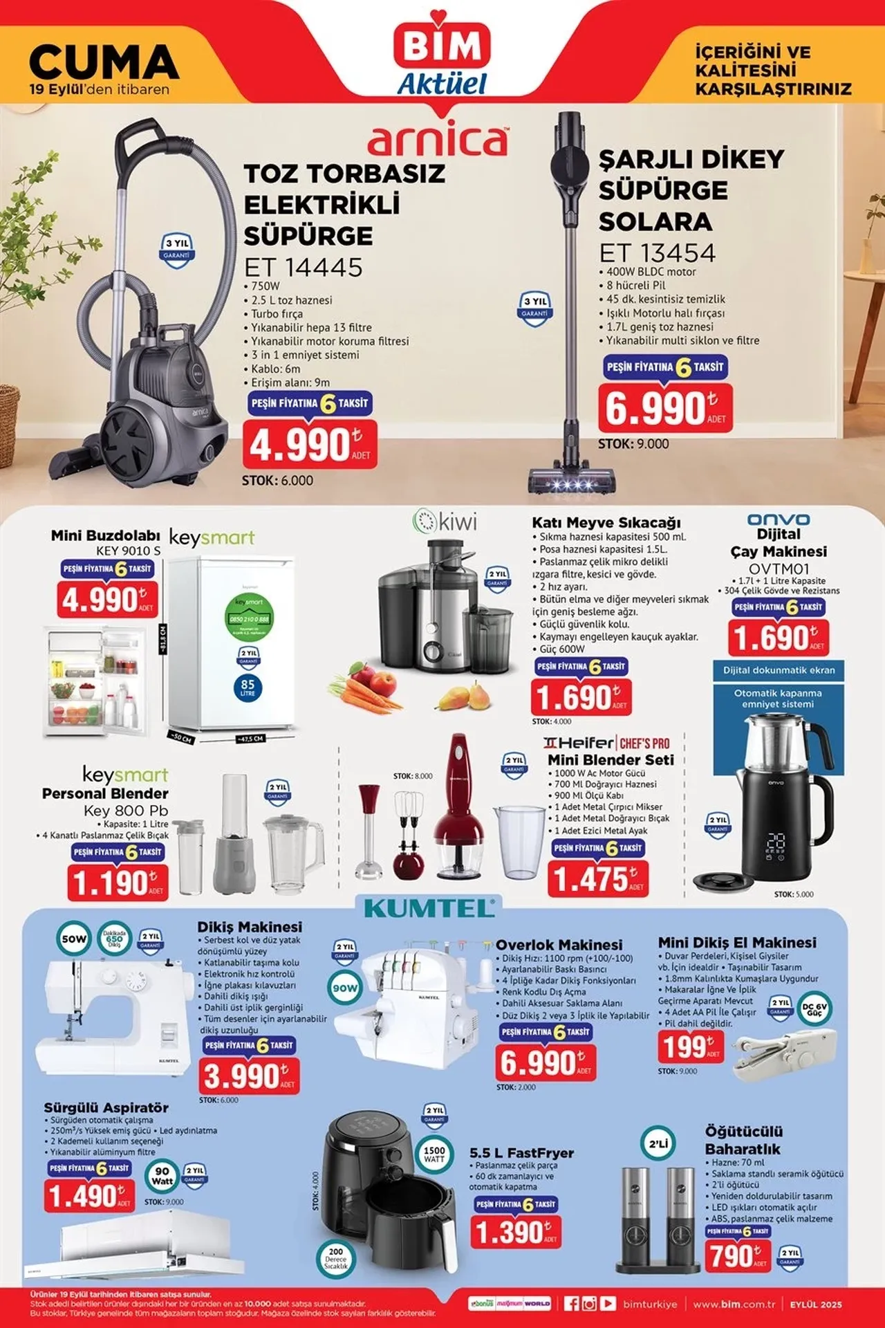 BİM’e bugün hangi ürünler geliyor? BİM Aktüel belli oldu