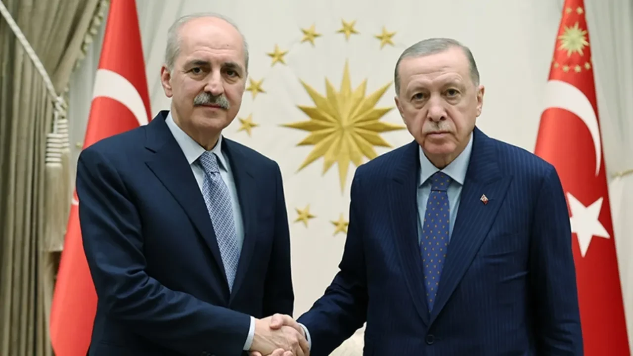 Cumhurbaşkanı Erdoğan, Numan Kurtulmuş'u kabul etti