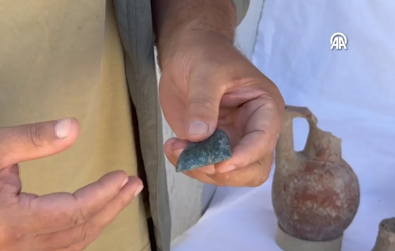 Konya'da heyecanlandıran keşif! 'İnsan yüzü dikkat çekti'