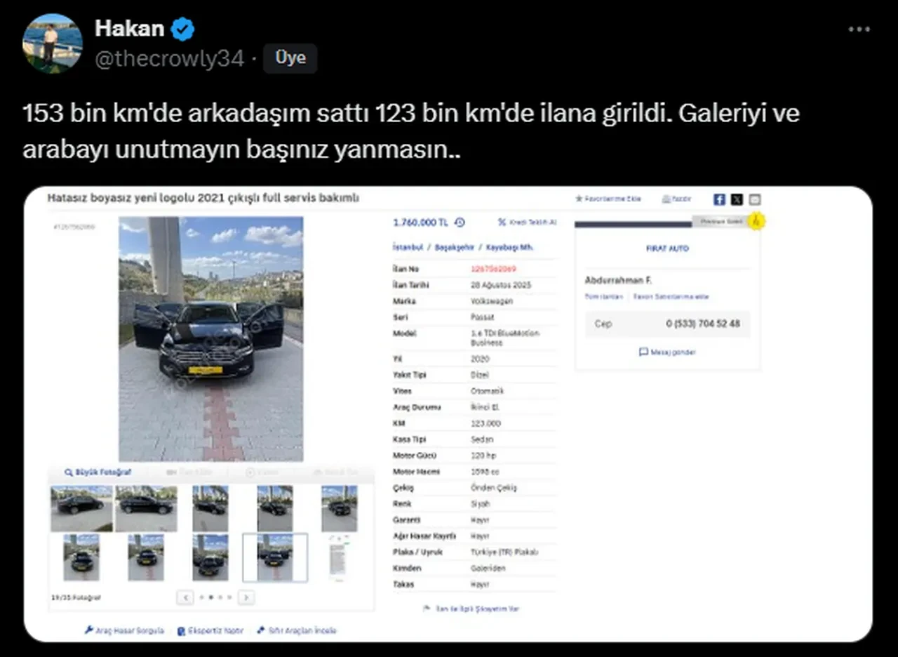 Otomobil alacaklar dikkat: İkinci elde kilometre skandalı: Ticaret Bakanlığı harekete geçti