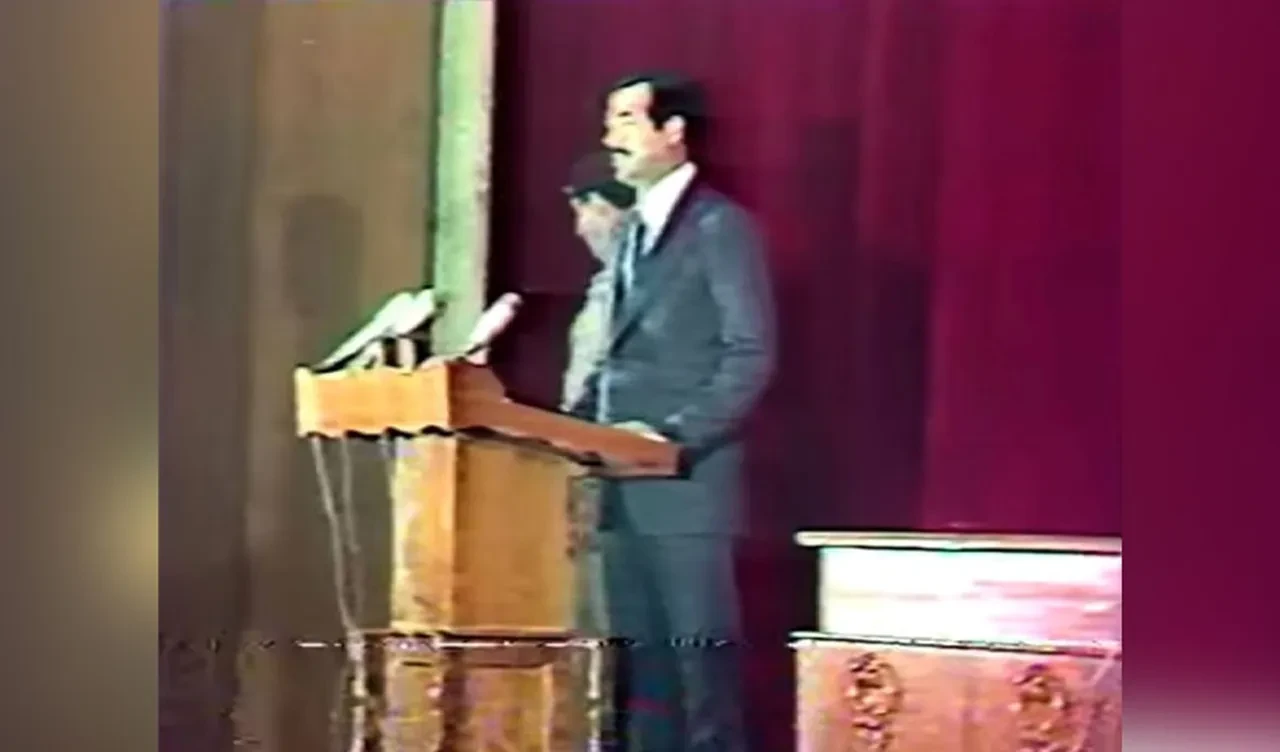 Saddam'ın katliam yaptığı salonda demokrasi şöleni! Irak Başbakanı Muhammed Sudani de katıldı