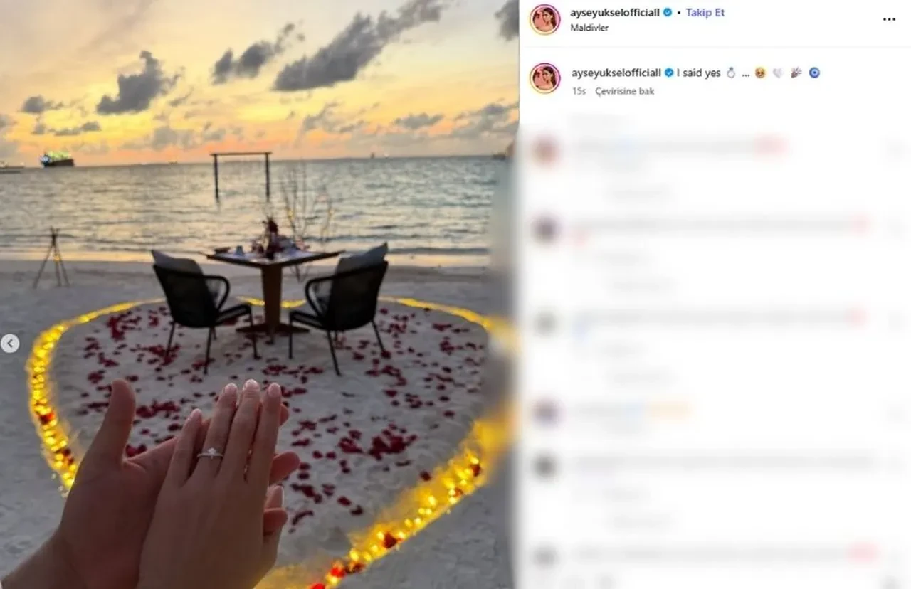 Survivor Ayşe Yüksel evleniyor! Karelere beğeni yağdı 