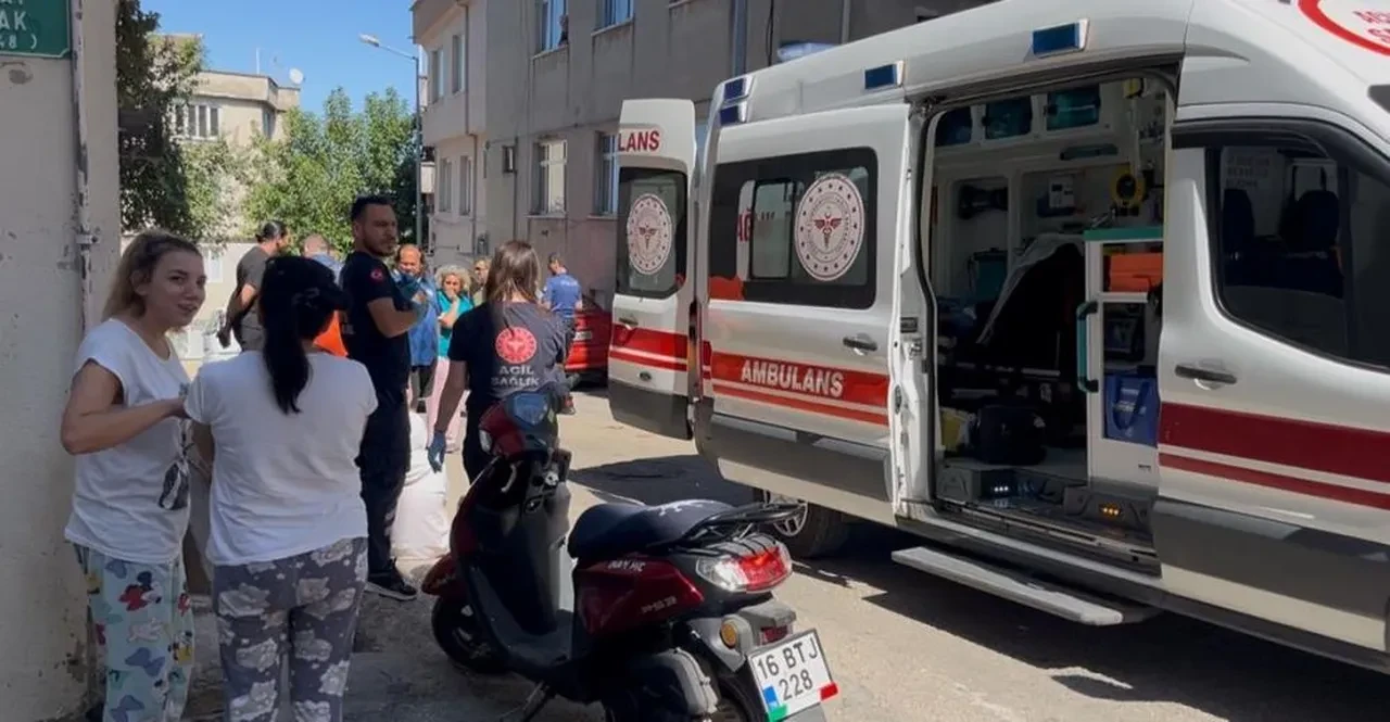 Çocuk sürücülerin kazası paniğe sebep oldu