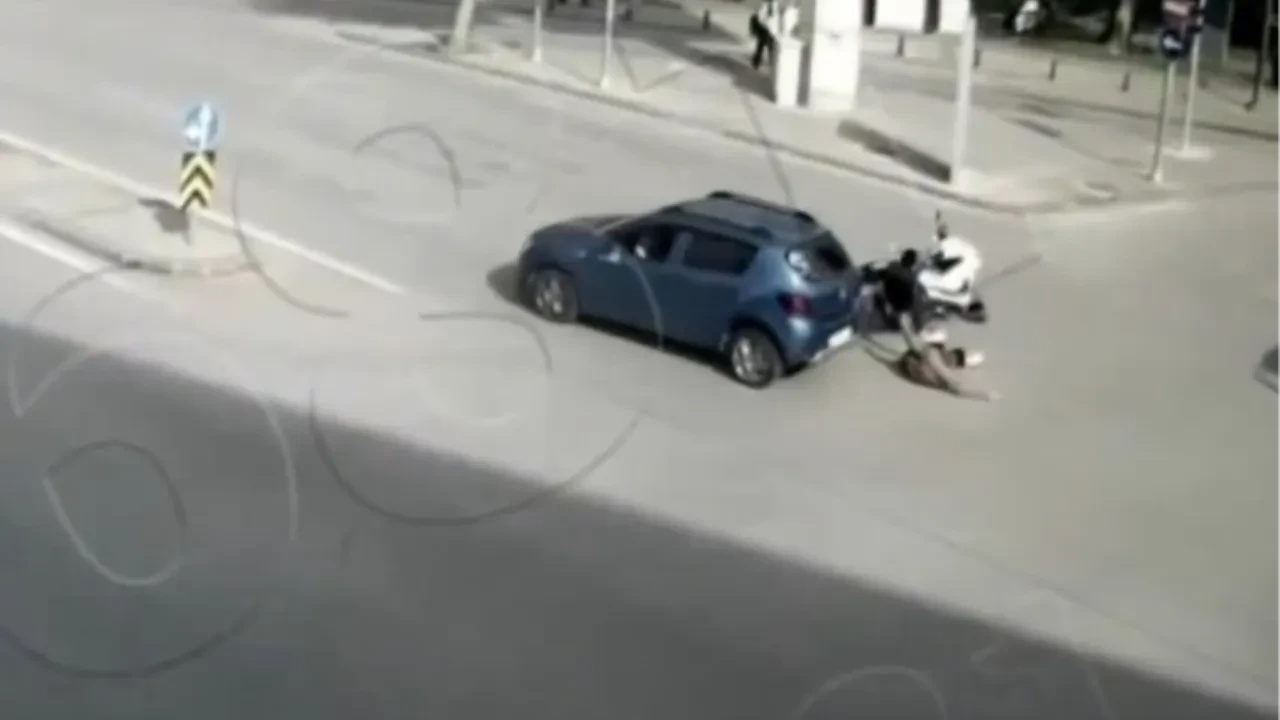 Feci motosiklet kazaları KGYS kameralarına yansıdı