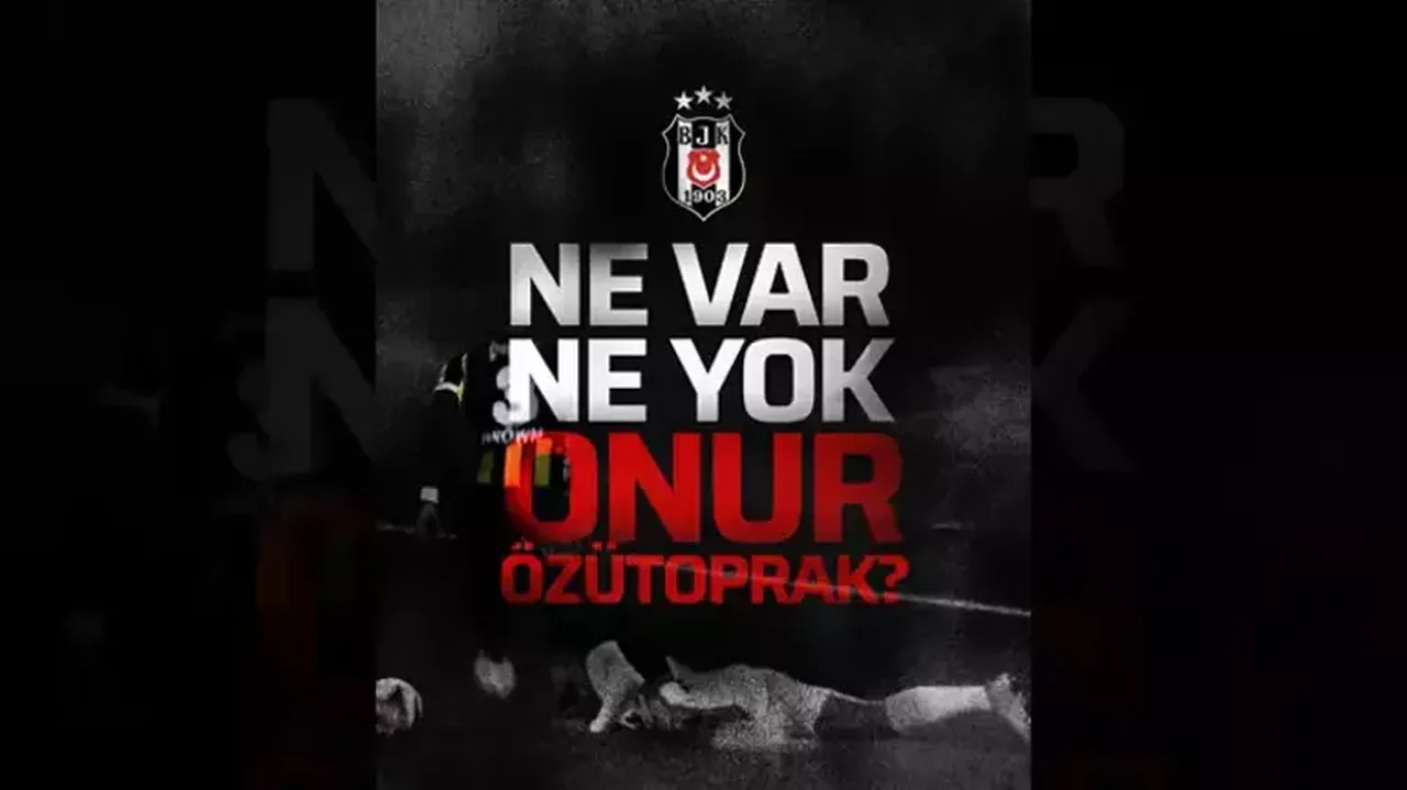 Hakem Onur Özütoprak kimdir nereli? Beşiktaş’tan Onur Özütoprak tepkisi