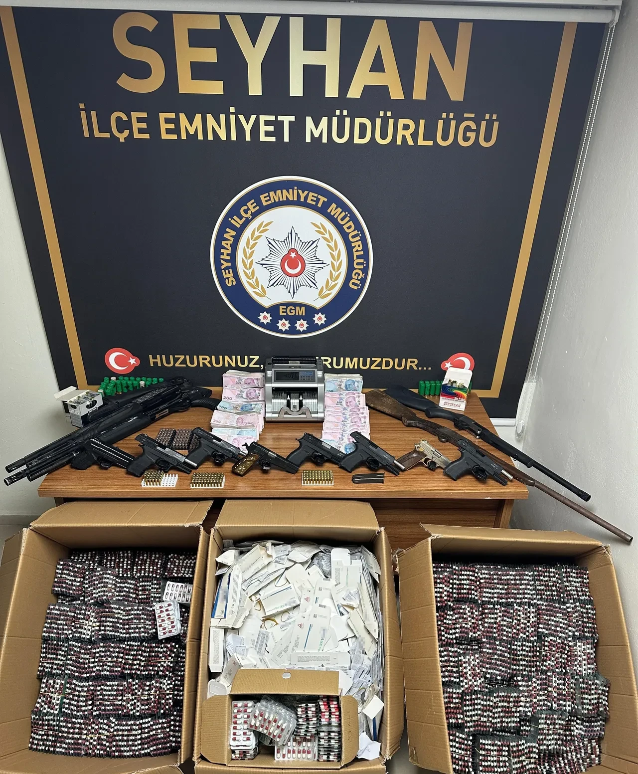 Haraç çetesi operasyonunda şoke eden detaylar! Gizli bölmeden neler çıktı neler 