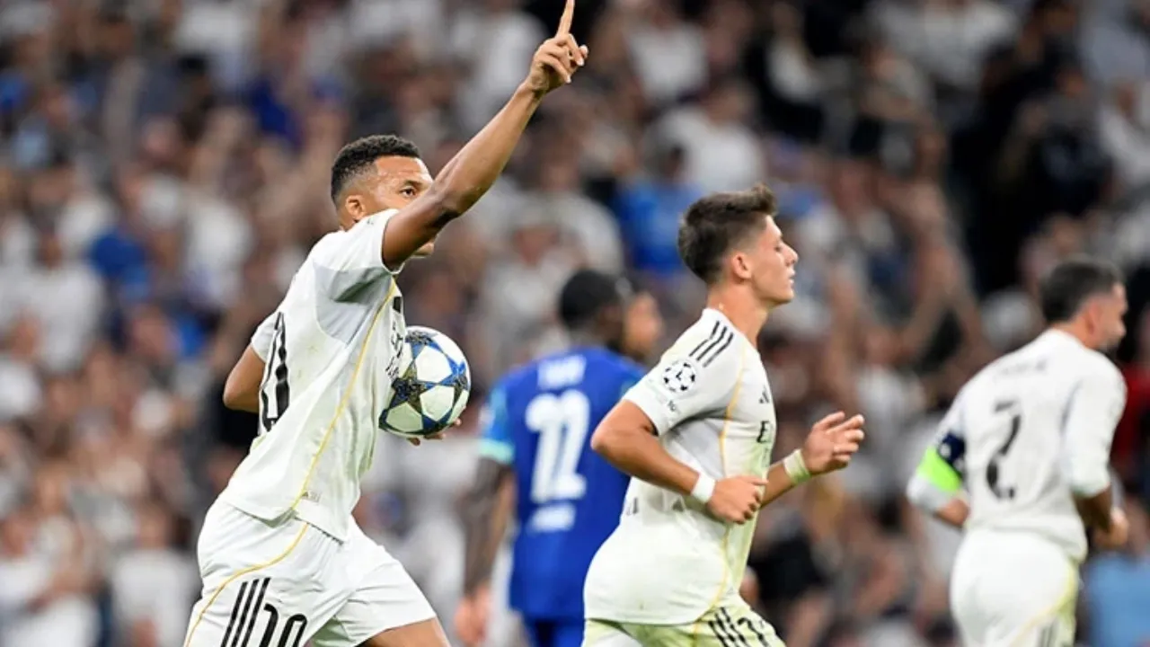 Real Madrid Marsilya maç skoru ne? Arda Güler’li Madrid 10 kişi kazandı