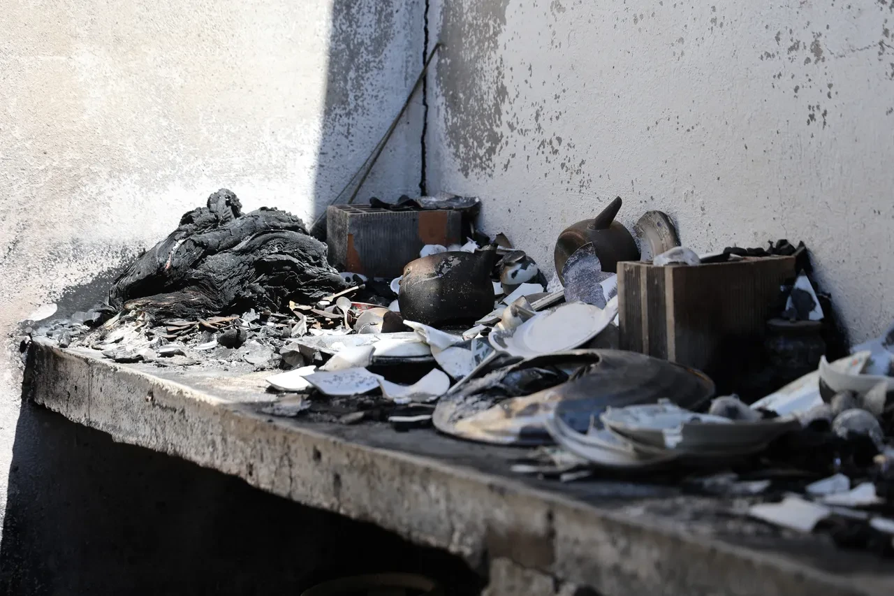 Çıkan yangında 37 yıllık emekleri kül oldu, tek tesellileri çocukları oldu!