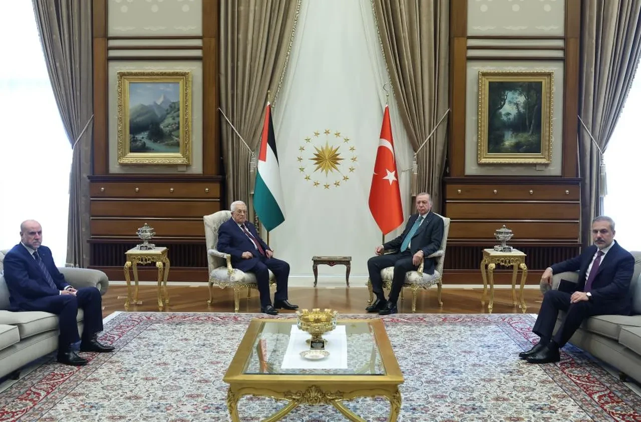 Cumhurbaşkanı Erdoğan ve Mahmud Abbas Ankara'da görüştü! O olayla asıl tehlikeye dikkat çekti