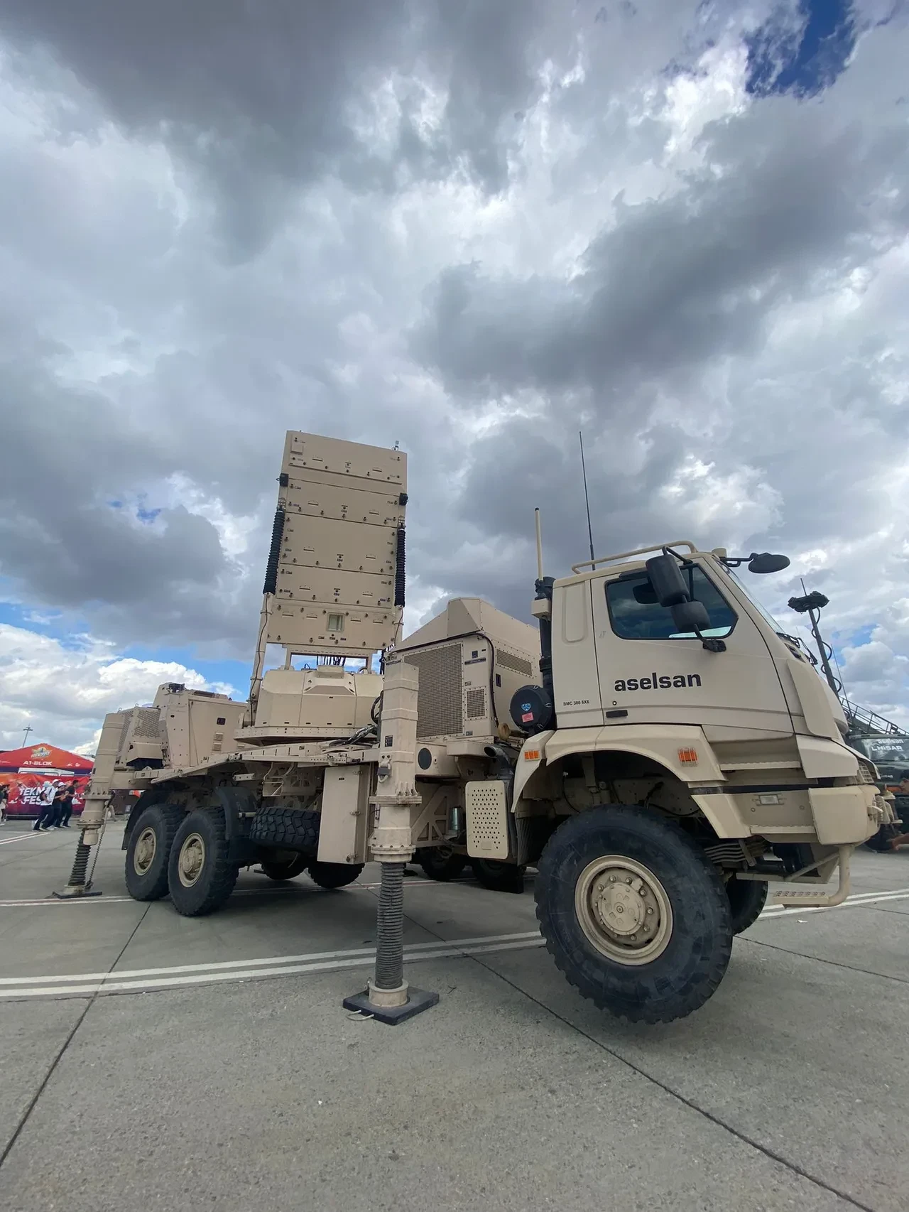 Türkiye'nin hava savunma sistemi Çelik Kubbe'nin katmanları Teknofest'te görücüye çıktı