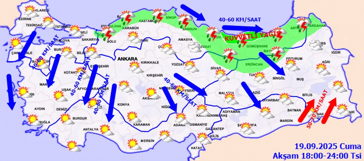 Bu hafta sonu yağmur var mı? 20-21 Eylül hava durumu