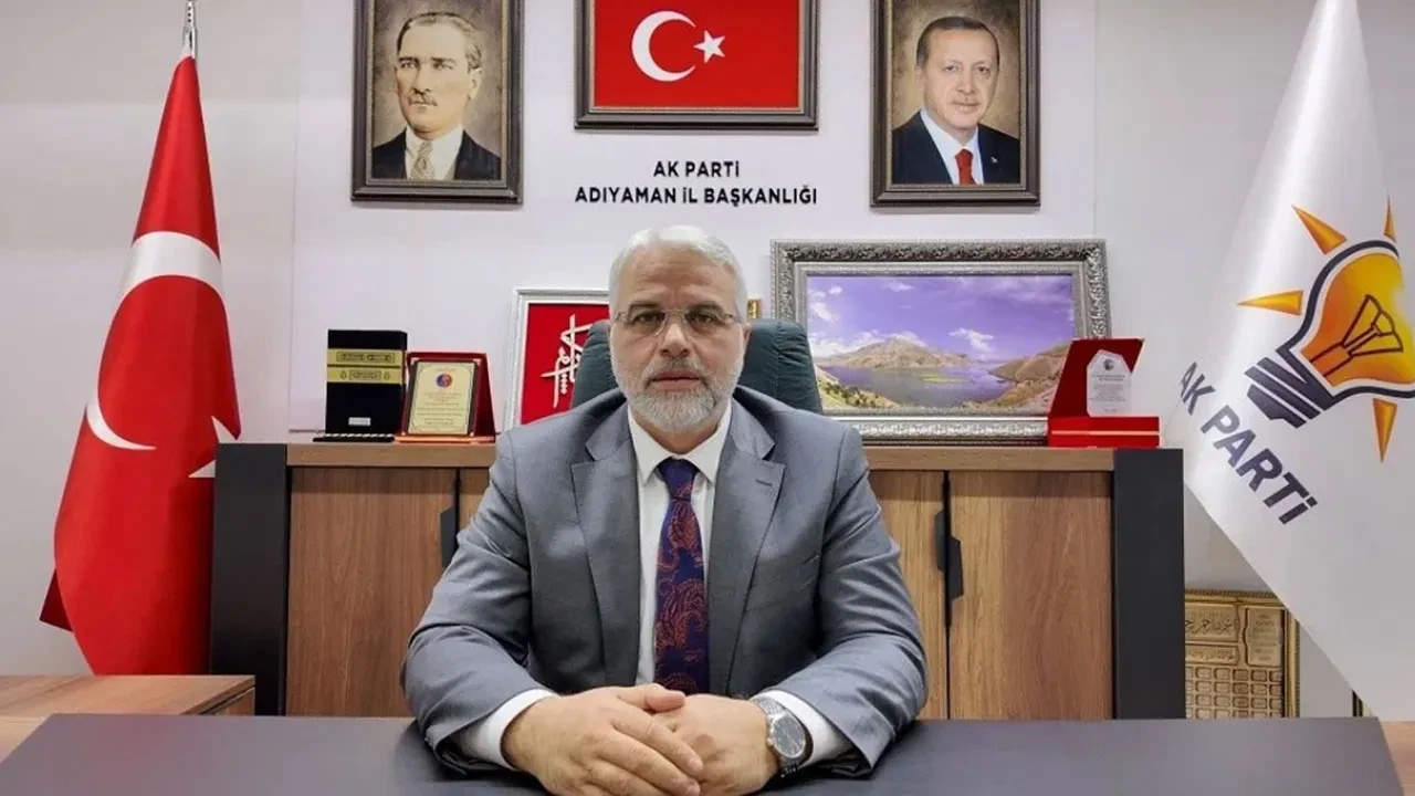 Faruk Bülent Kablan, AK Parti Adıyaman İl Başkanı görevinden istifa etti