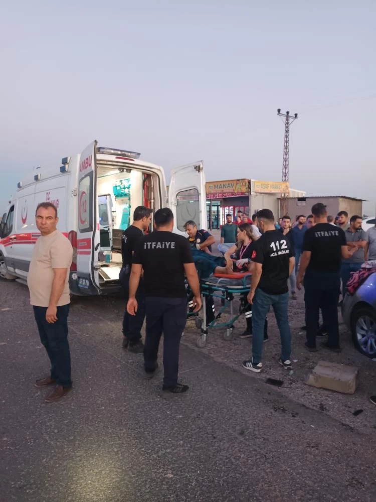 Mardin’de zincirleme trafik kazasında 9 kişi yaralandı