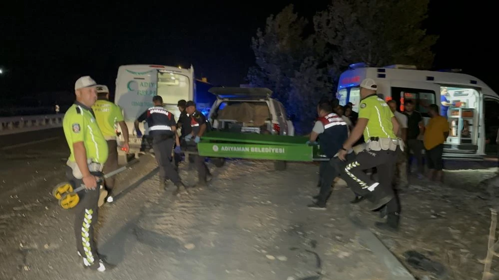 Adıyaman'da feci kaza: Ters şeritte facia, 1 ölü, 1 ağır, 2 kişi yaralı