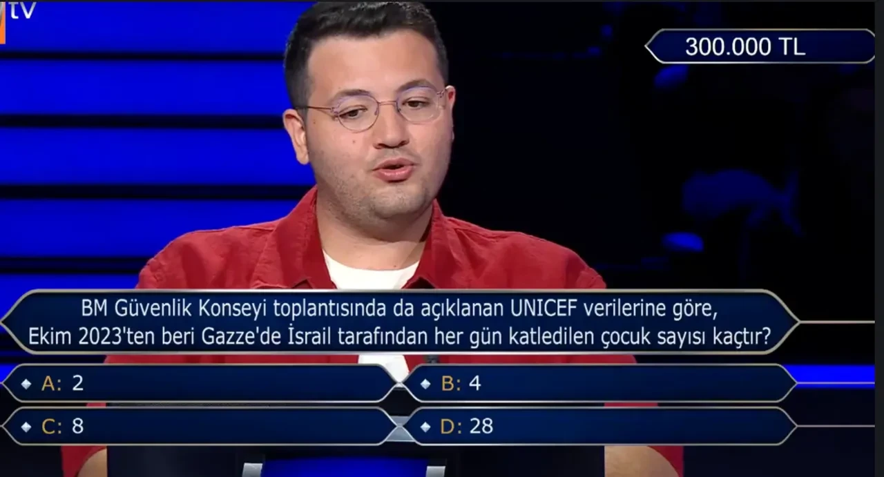 Kim Milyoner Olmak İster'de ilk kez doğru cevap alkışlanmadı 