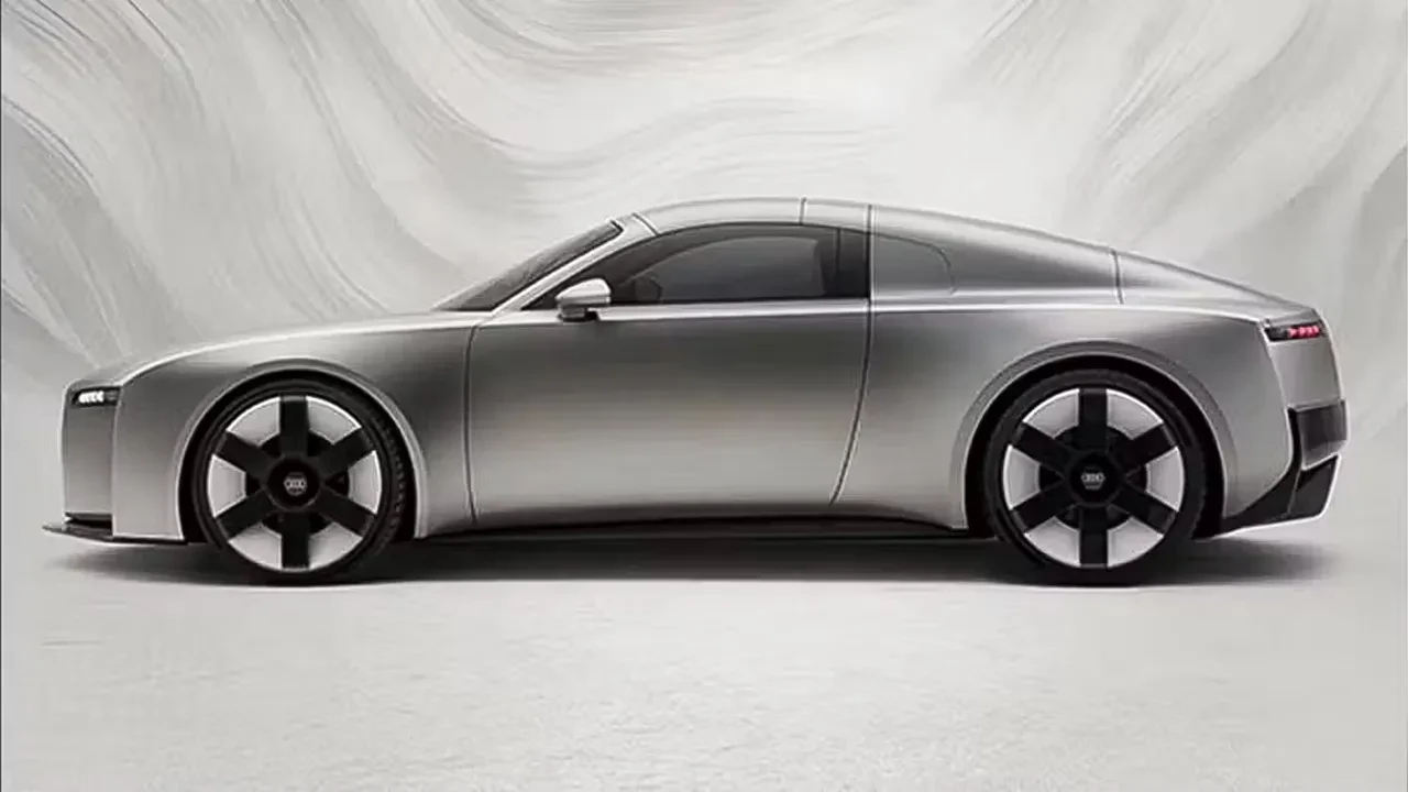 Audi'nin yeni tasarımı sızdı! Jaguar'a benzetildi