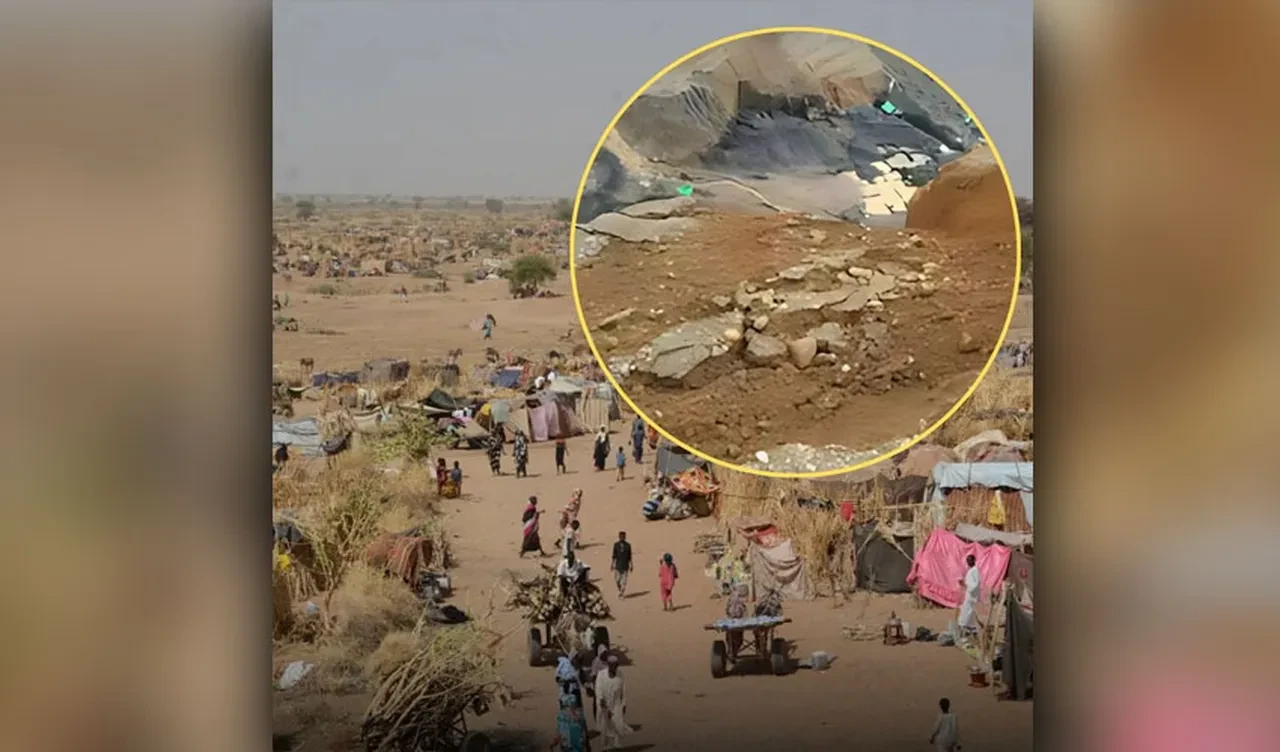 Heyelan bir köyü yuttu, bin kişiden sadece 1 kişi kurtuldu