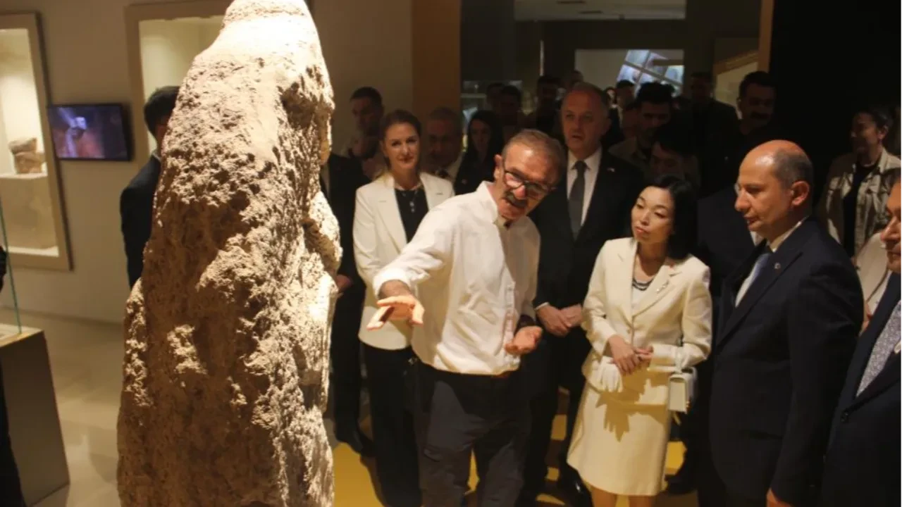 Japon Prensesi Akiko Mikasa Şanlıurfa'nın tarihine yolculuk yaptı