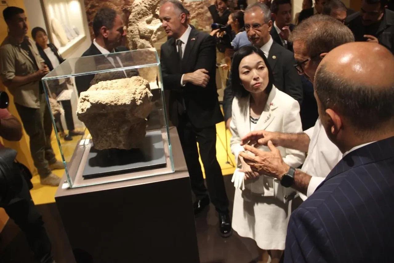 Japon Prensesi Akiko Mikasa Şanlıurfa'nın tarihine yolculuk yaptı