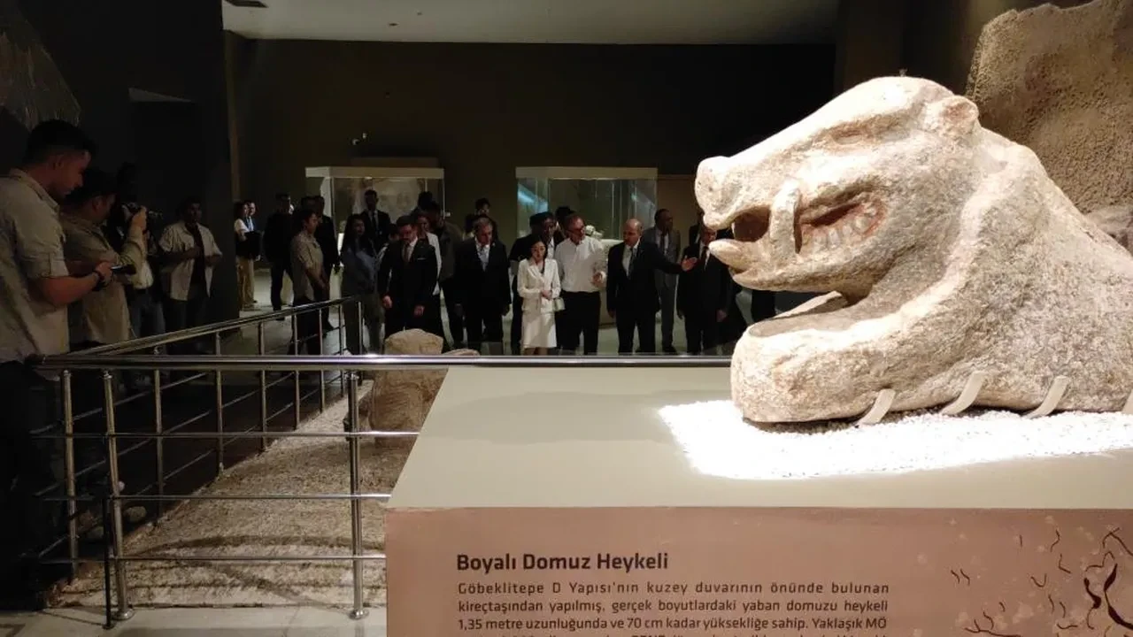 Japon Prensesi Akiko Mikasa Şanlıurfa'nın tarihine yolculuk yaptı