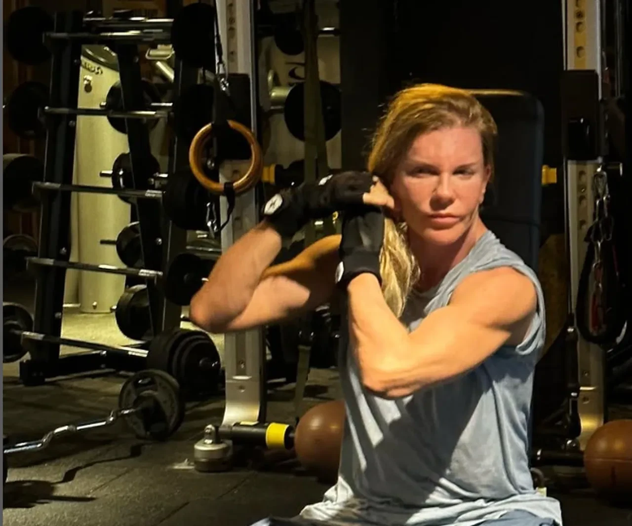 Mazhar Alanson'un eşi Biricik Suden'den itiraf üstüne itiraf: 300 kilo kaldırıyorum