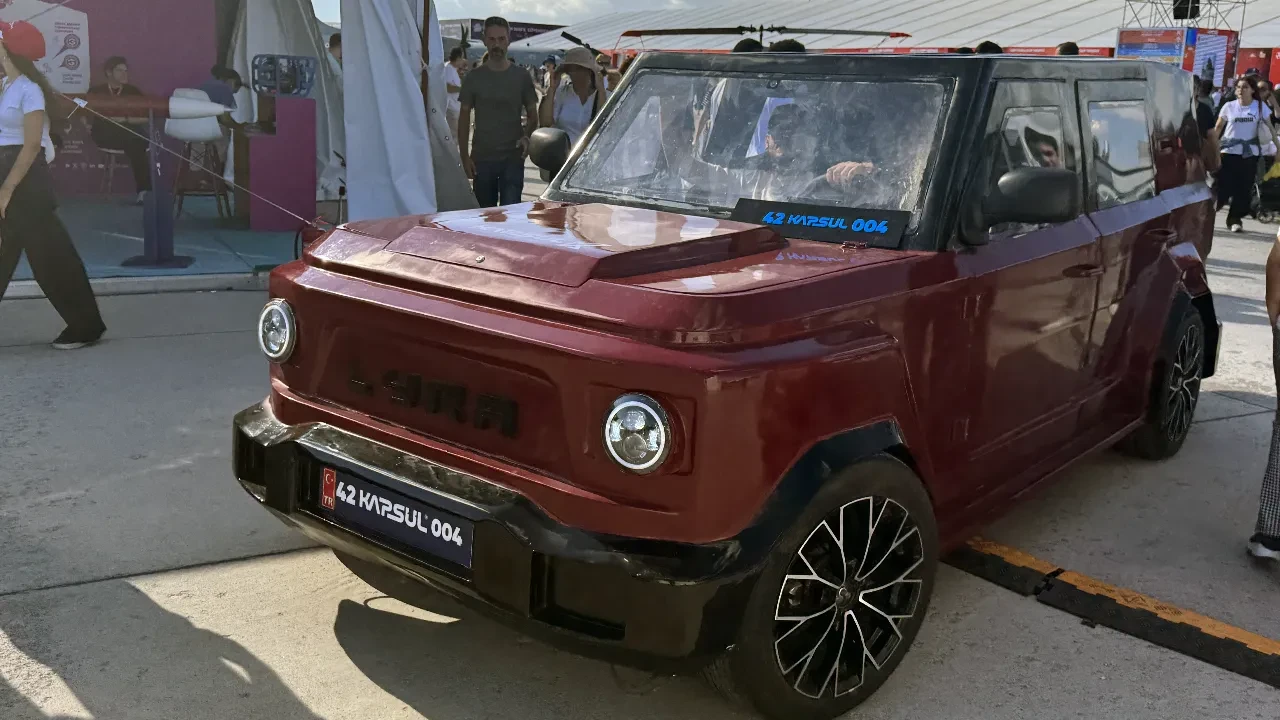 Öğrencilerin geliştirdiği elektrikli araç Lyra, TEKNOFEST