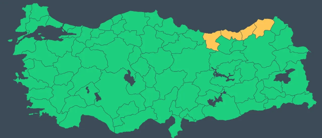 Sel ve heyelana dikkat! 4 il için peş peşe uyarı: Kuvvetli yağış sürecek