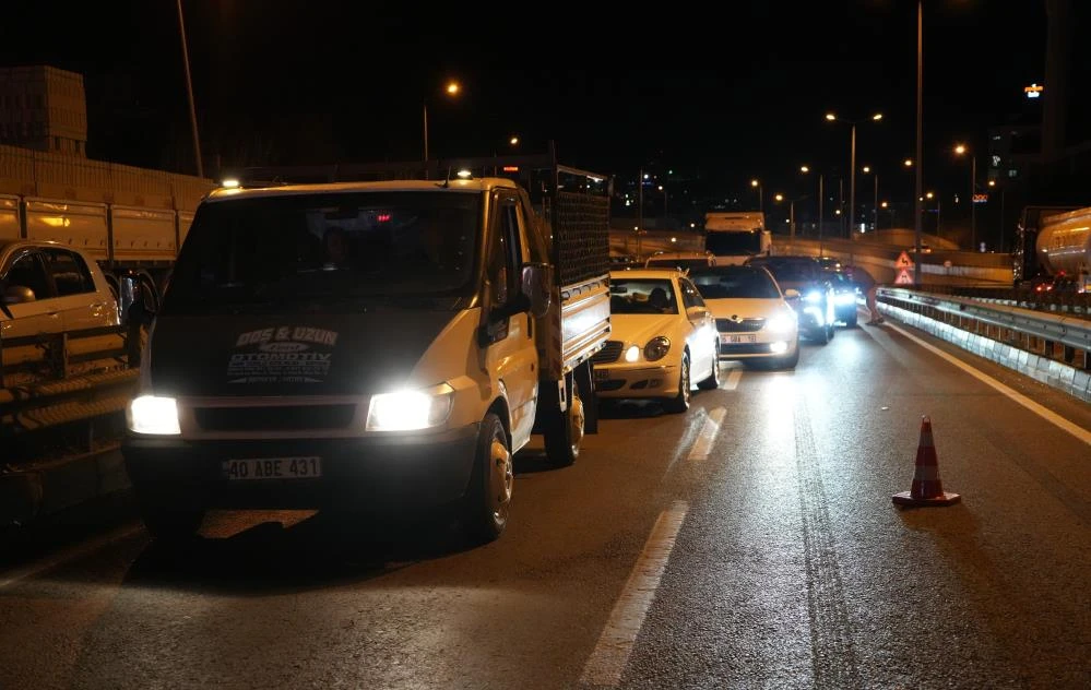 Kırıkkale’de zincirleme kaza yürekleri ağza getirdi