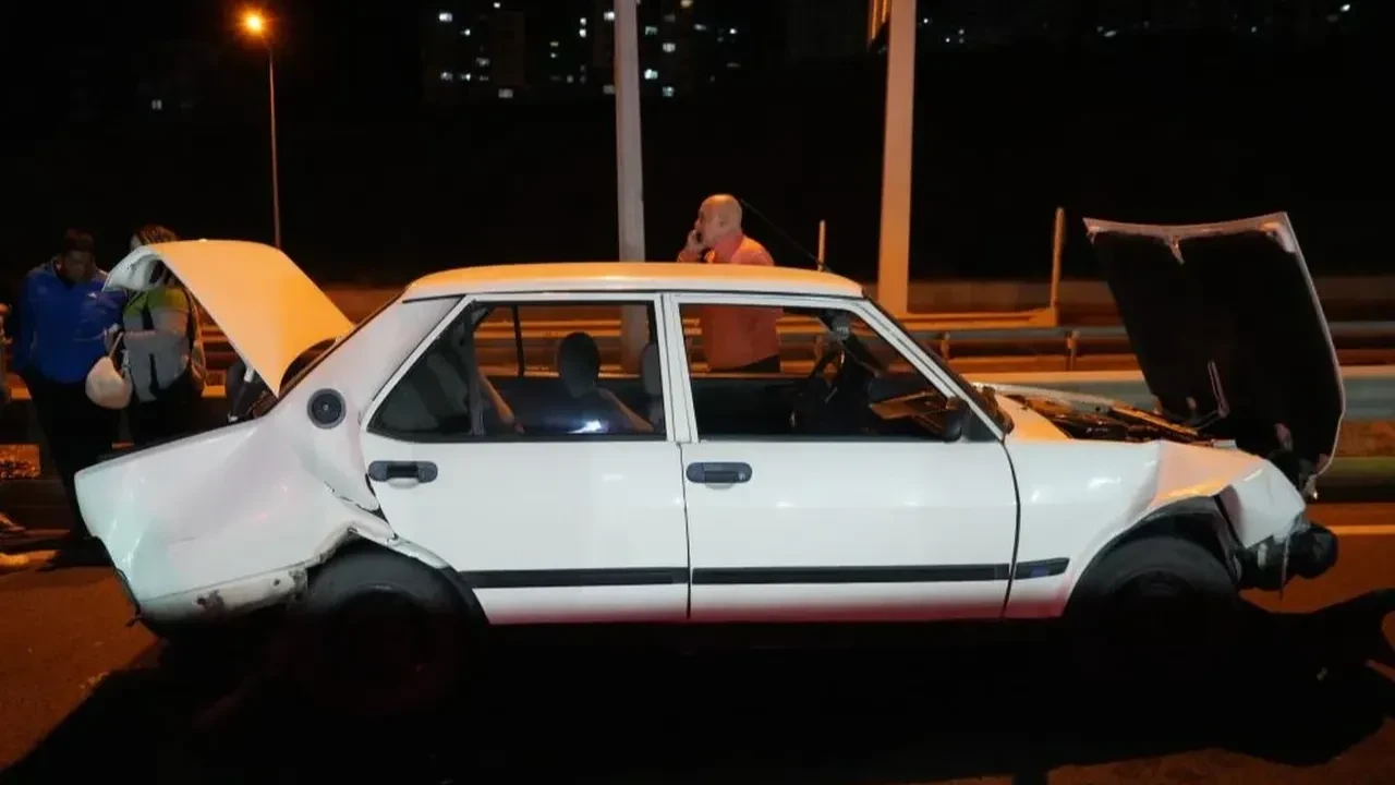 Kırıkkale’de zincirleme kaza yürekleri ağza getirdi