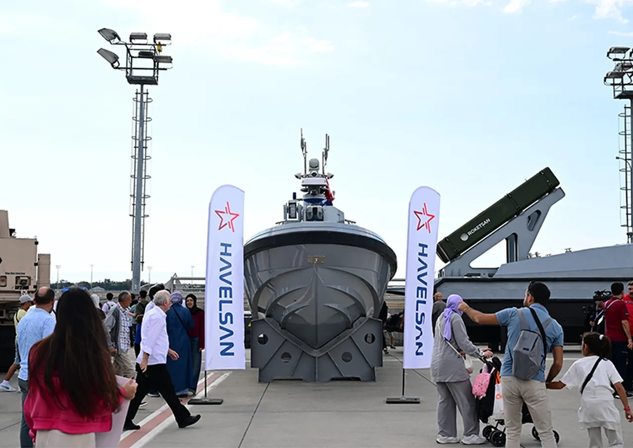 Mavi Vatan'ın koruyucusu SANCAR SİDA göreve hazır! TEKNOFEST'te sergilendi