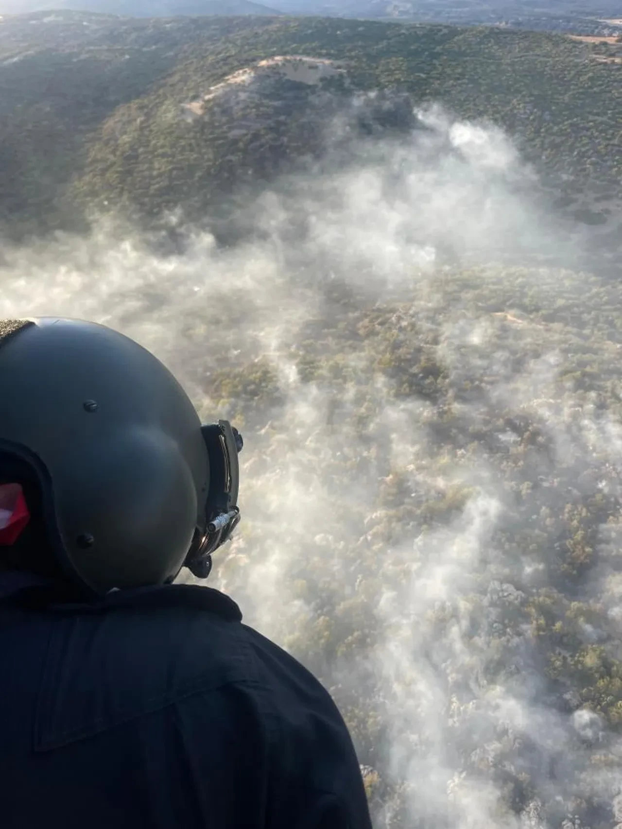 Sabah söndürüldü akşam yeniden başladı! Diyarbakır'da orman yangını