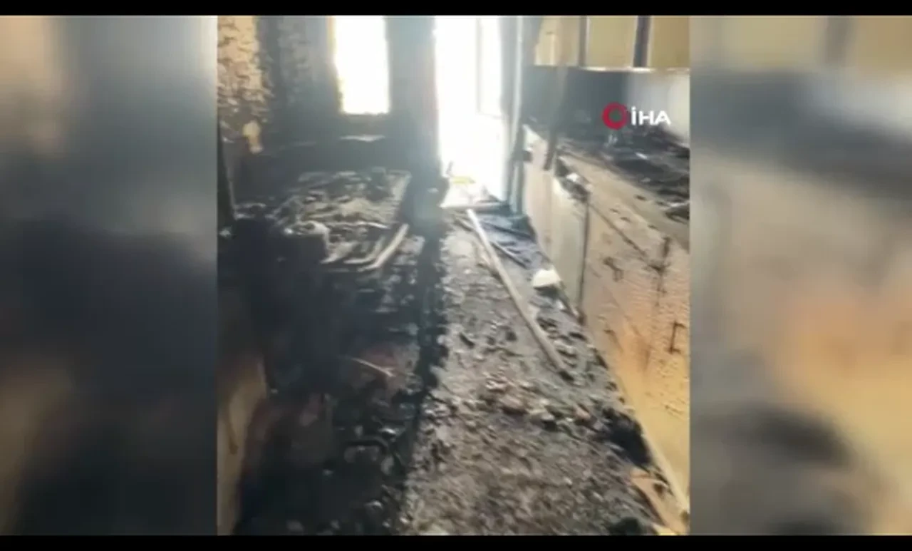 Yangında çaresiz kalan yaşlı adam balkondan atladı! Ölü ve yaralılar var