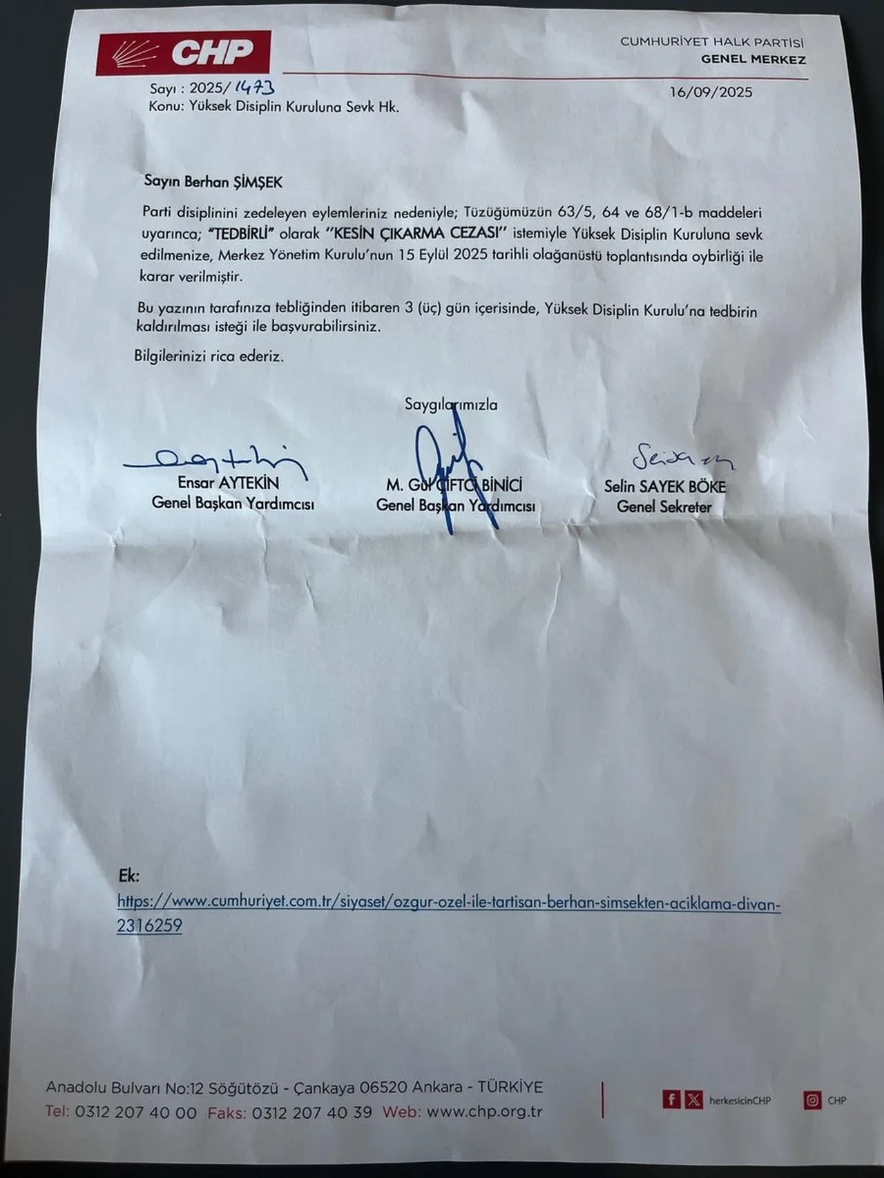 Berhan Şimşek, CHP'deki zamanlamaya dikkat çekti! 'Özgür Özel'in karizma gidecekti'