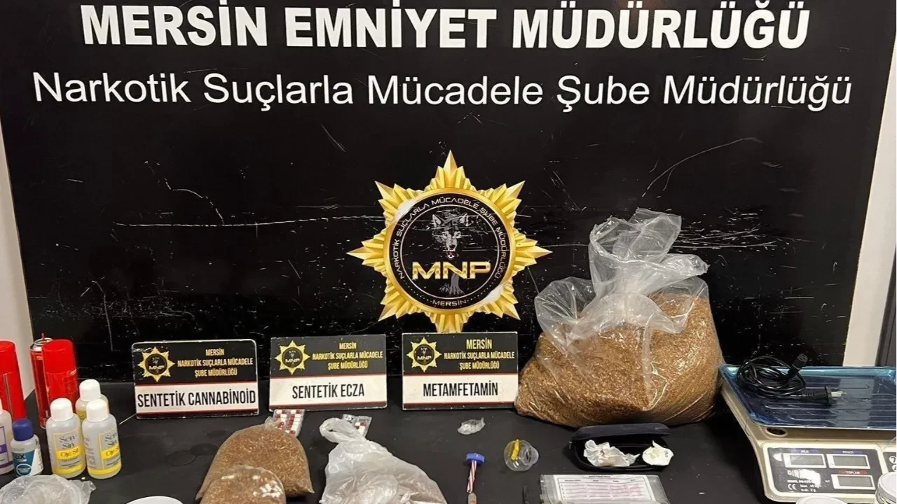Mersin'de 152 şüpheli yakalandı, 16 kişi tutuklandı