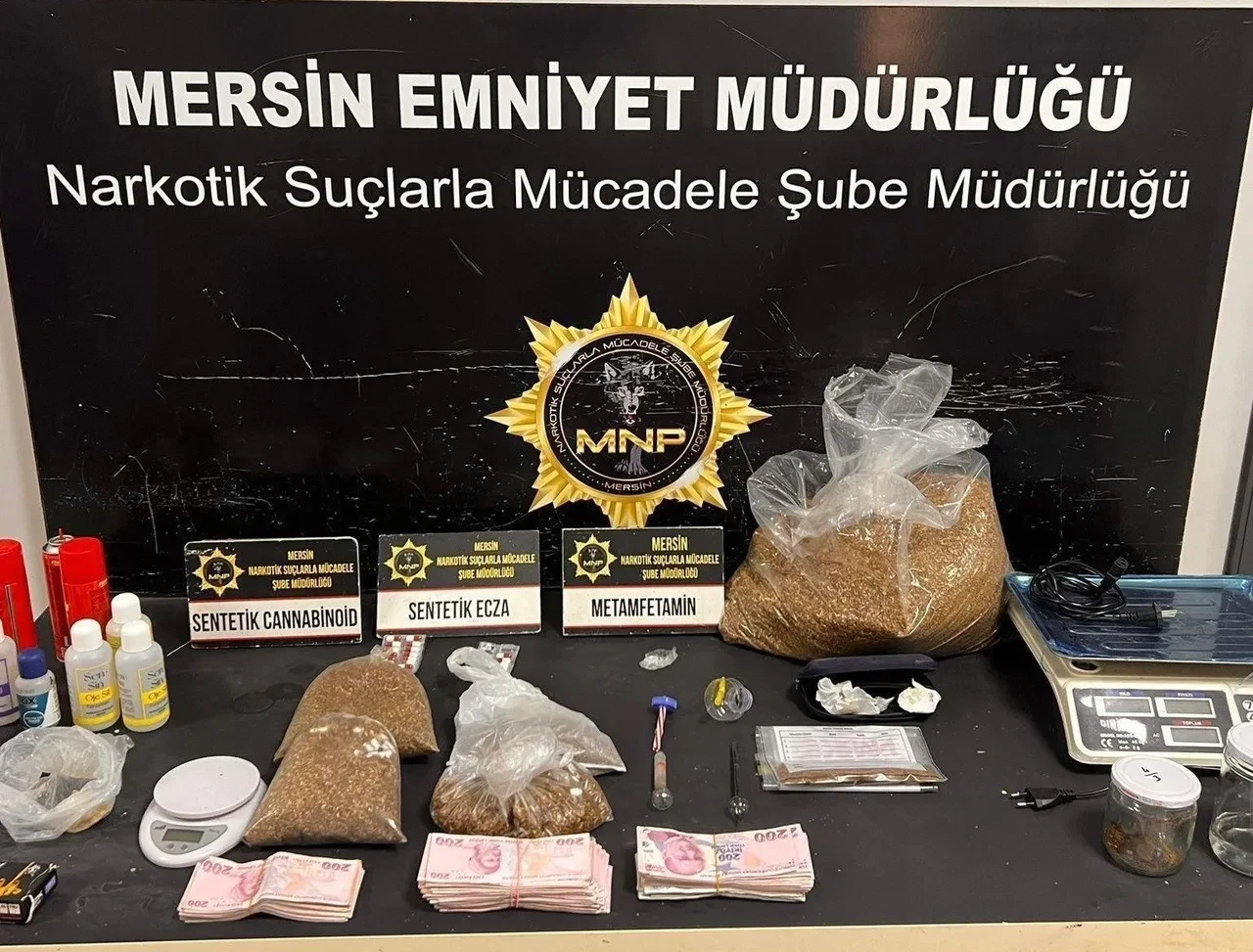 Mersin'de 152 şüpheli yakalandı, 16 kişi tutuklandı