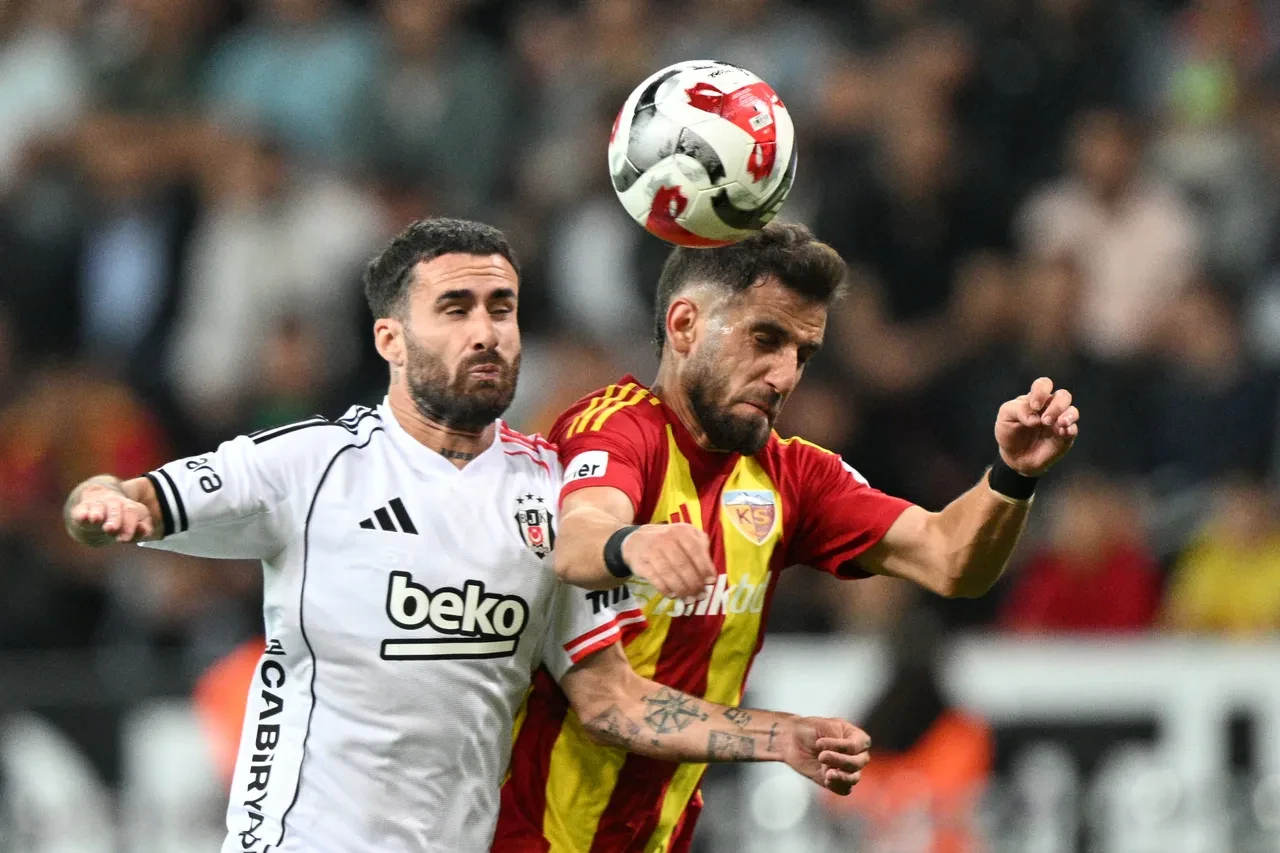 Beşiktaş'tan Kayserispor deplasmanında farklı galibiyet