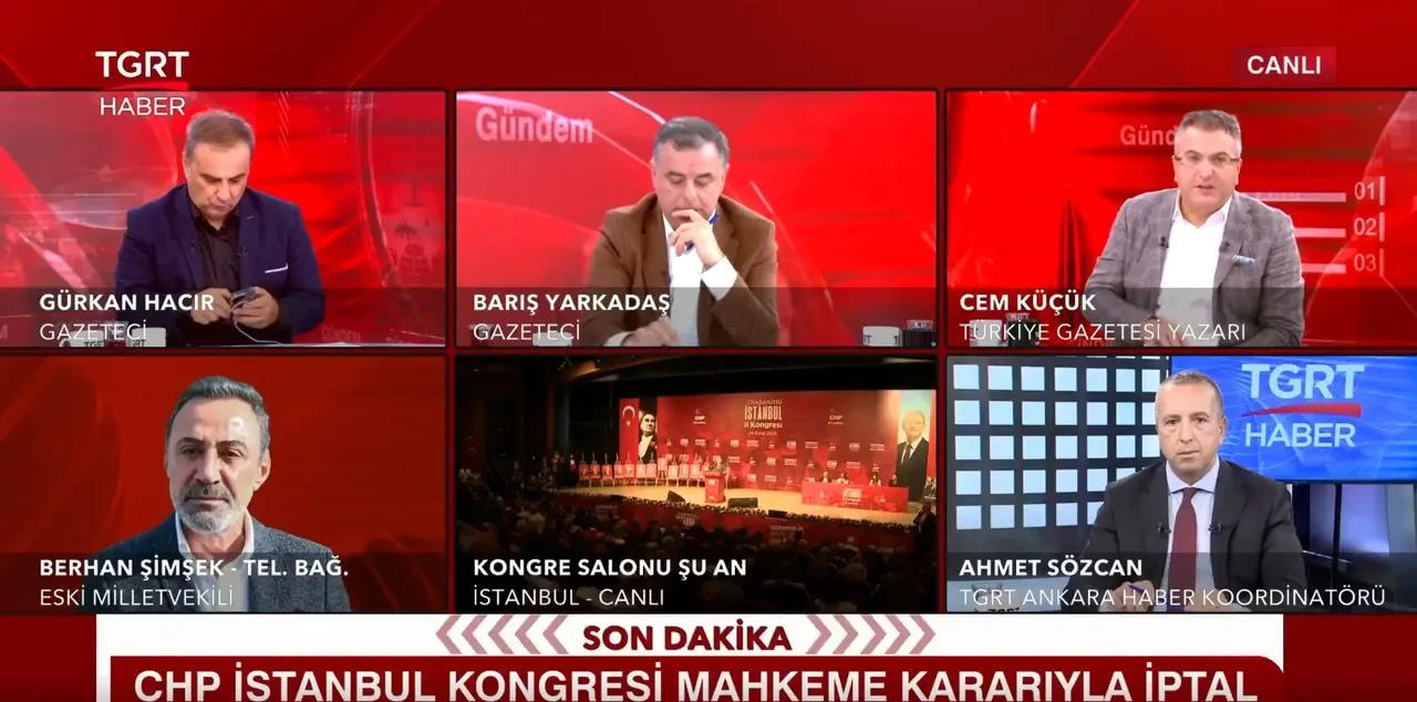 Cem Küçük'ten CHP kongresinin durdurulma kararına çarpıcı yorum! 'Bu yapılan hukuksuzluk'