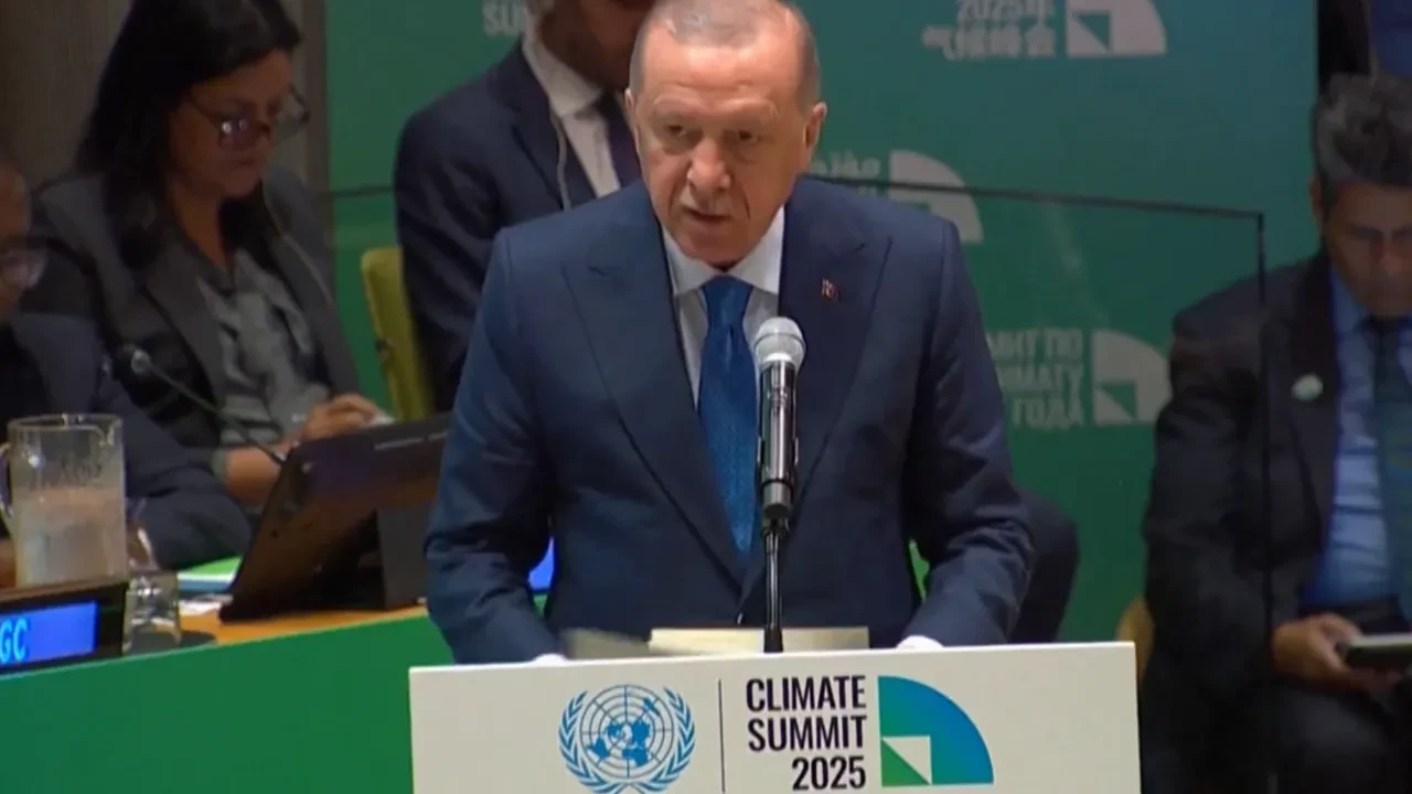 Cumhurbaşkanı Erdoğan İklim Zirvesi'nde konuştu: 'Sıfır Atık Hareketi kritik rolde'