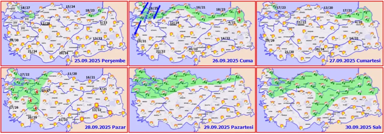 Meteoroloji tarih verdi: Sağanak yağış geliyor