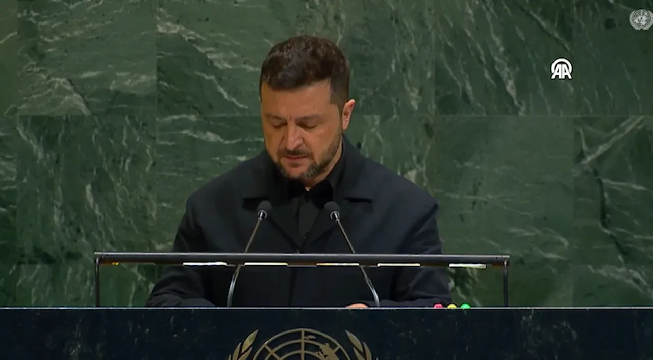 Ukrayna lideri Zelenskiy'den BM Genel Kurulu'nda askeri yardım çağrısı