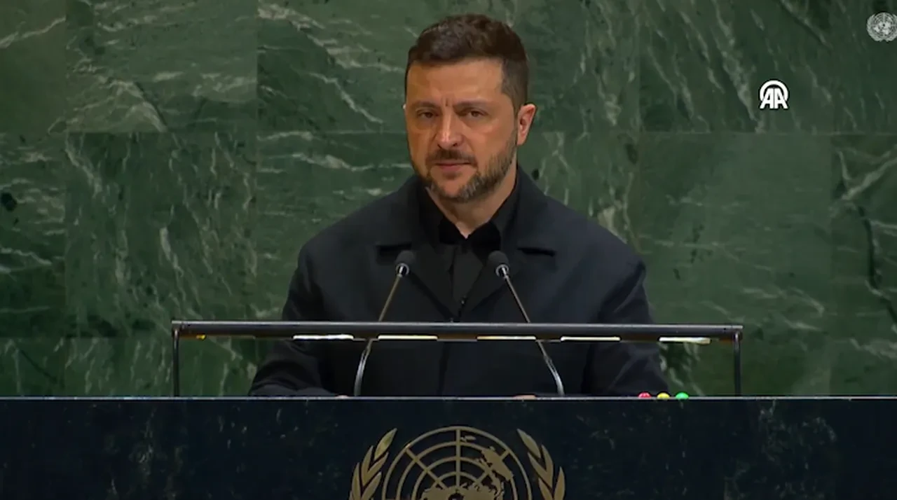 Ukrayna lideri Zelenskiy'den BM Genel Kurulu'nda askeri yardım çağrısı